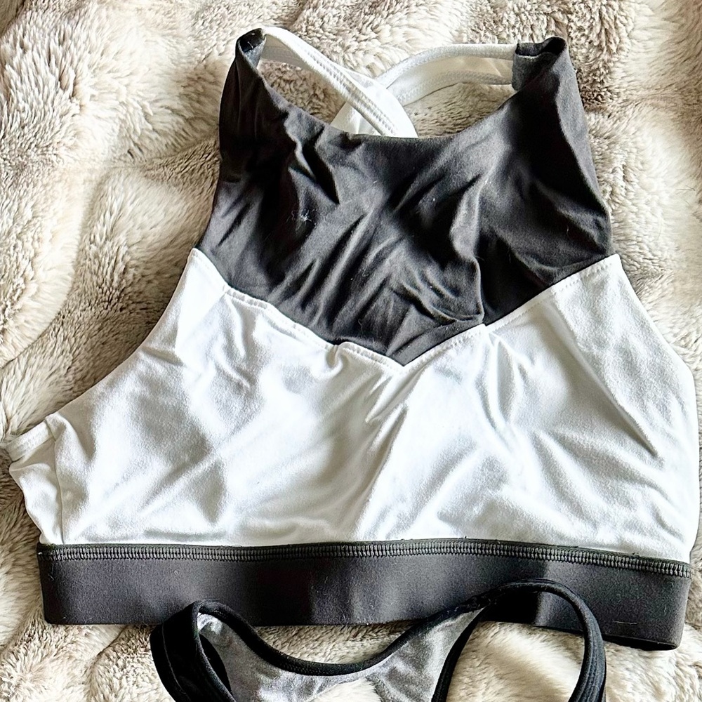 Born Primitive Black and White Sports Bra